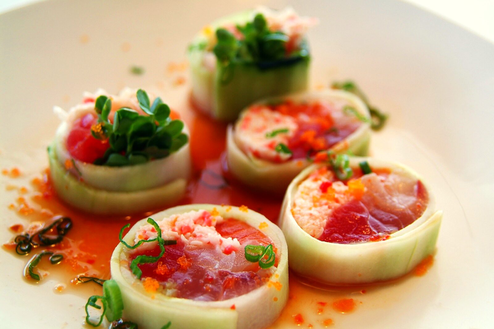 Lake Forest Roll at Minato Sushi