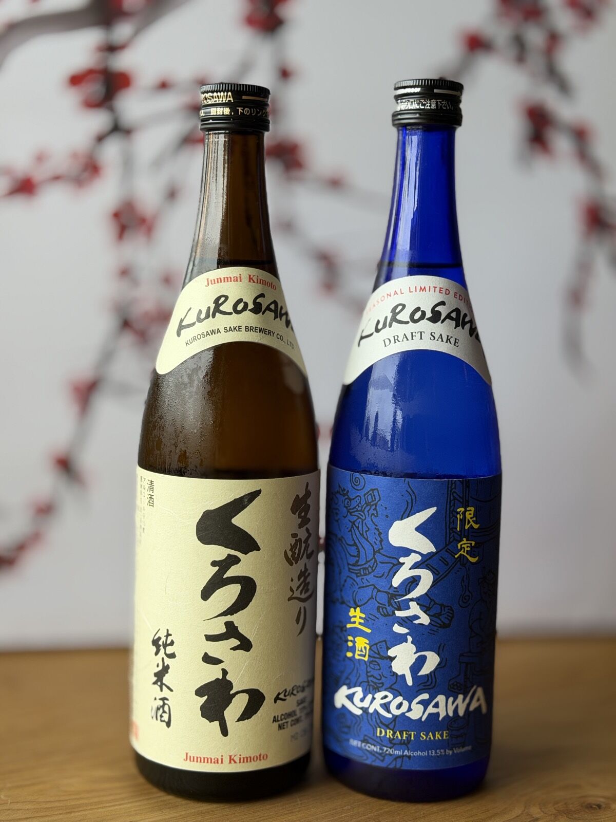 Kurosawa Junmai Kimoto Junmai Kimoto (still + seasonal draft) sake bottle